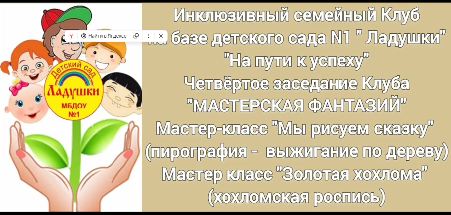 4 заседание инклюзивного семейного Клуба "На пути к успеху" 4 заседание инклюзивного семейного Клуба "На пути к успеху".